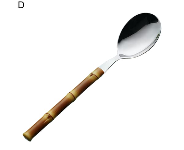 Modern bestick sked släta linjer Ergonomiskt bestick - Silver D