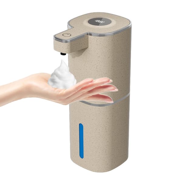M19Pro Digital Display Automatisk Skumsæbedispenser, 500 ml, Vægmonteret Wheat straw (foam version)