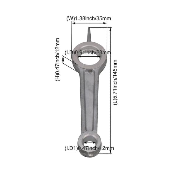 Luftkompressor Plejlstang Reservedel 12 ?? 23 ?? 94mm Aluminiumlegering--