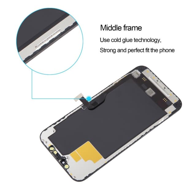Fleksibel OLED LCD Touch Screen Assembly kompatibel med iPhone 12 Pro Max-Dugt For iPhone 12 Pro Max