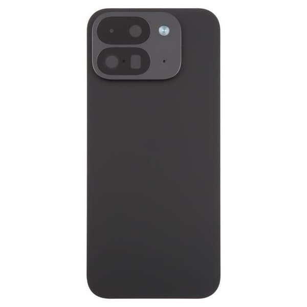 Batteribakdeksel med kameralinsring for Google Pixel 9 Pro Fold-Dugt Black