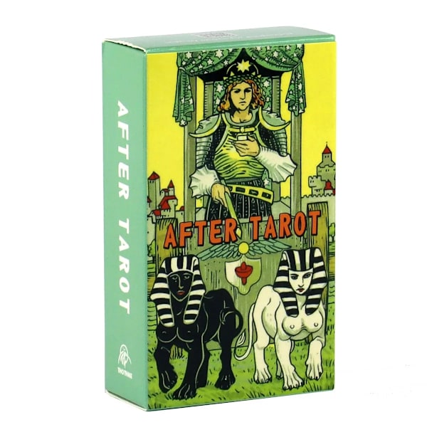 After Tarot Rider Kortstokk A 78 Kort Oracle Engelsk Visions Divination Edition Brettspill For Underholdning Fritid