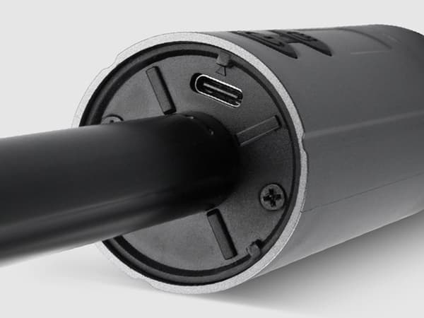 LED Campinglykt, Teleskopisk, 3000mAh, USB-C Oppladbar, 3 Lysmoduser, 25-52cm