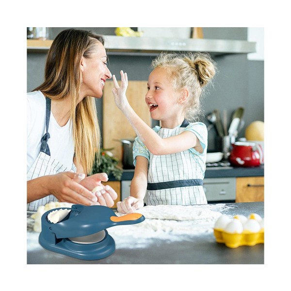 2-i-1 Dumpling Maker Kjøkken Dumpling Baking Pastry Deiglaging Verktøy Manuell Dumpling