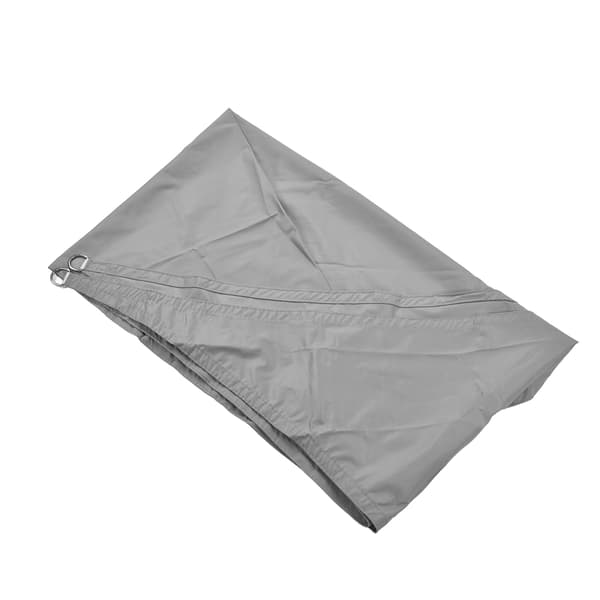 Skuggskydd UV-skydd 3x3x3 meter Utomhus Trilateral Form Polyester Skuggskydd för Trädgård Simbassäng