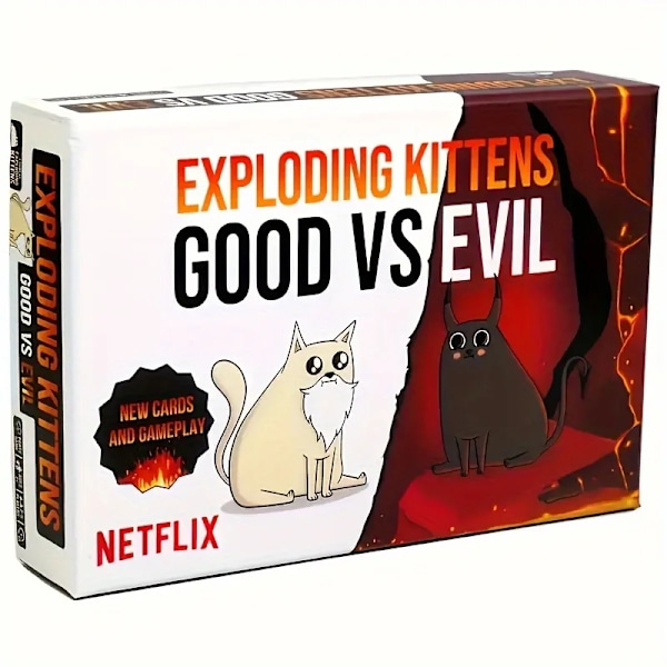 1 Set Good Vs Evil 55 st Kort, Uppgradera Med Nya Karaktärer, Roligt Kortspel, Jul, Födelsedagspresent
