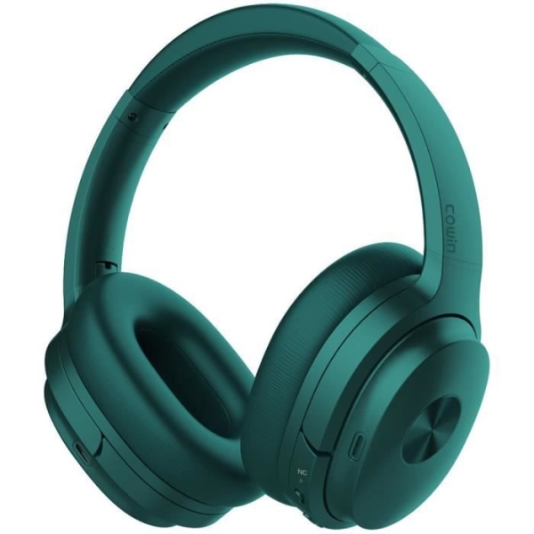 Cowin SE7 Green Dual Feedback Active Noise Reduction Bluetooth Headset