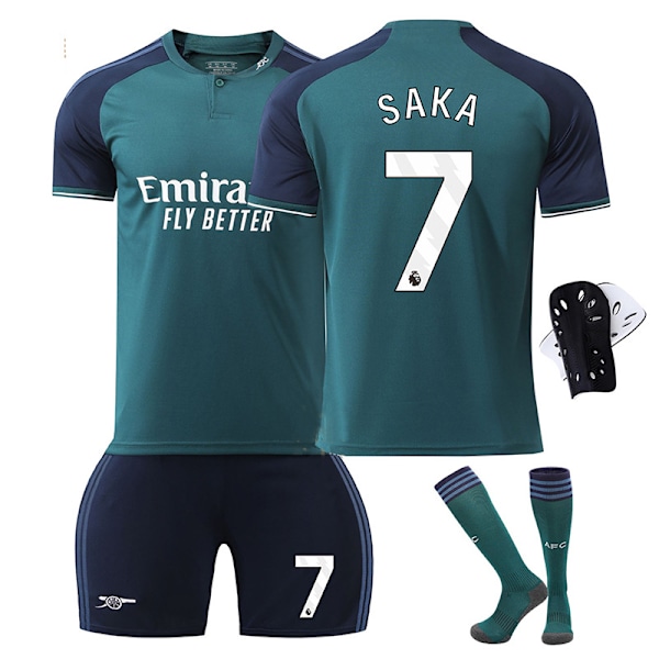 2324 Arsenalin toinen vieraspelipaita -setti 20(110-120cm)