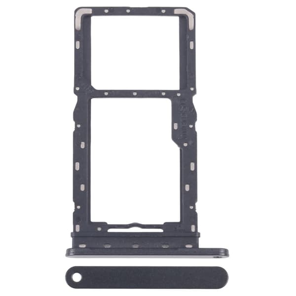 SIM- och Micro SD-kortfack för Samsung Galaxy Tab A9 SM-X115-Dugt Silver