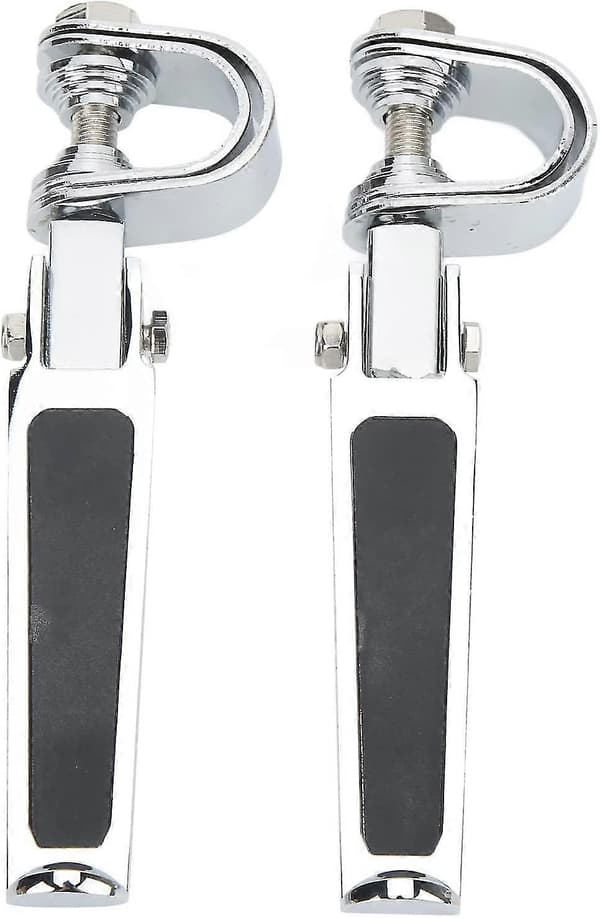 Universal Clip Pedal Motorskydd Pedal Motorbåge (silver) (2st)