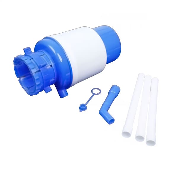 Manuell Vattenpump för 5-6 Gallon Vattenflaska, Handtrycksdricksfontän, Bärbar