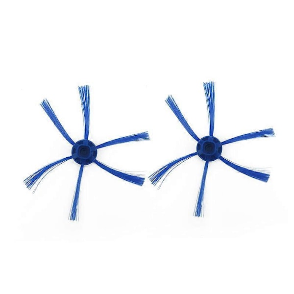 2 st 6- Sidoborstar för robotdammsugare FC8796 FC8794 FC8792, reservdelar Blue