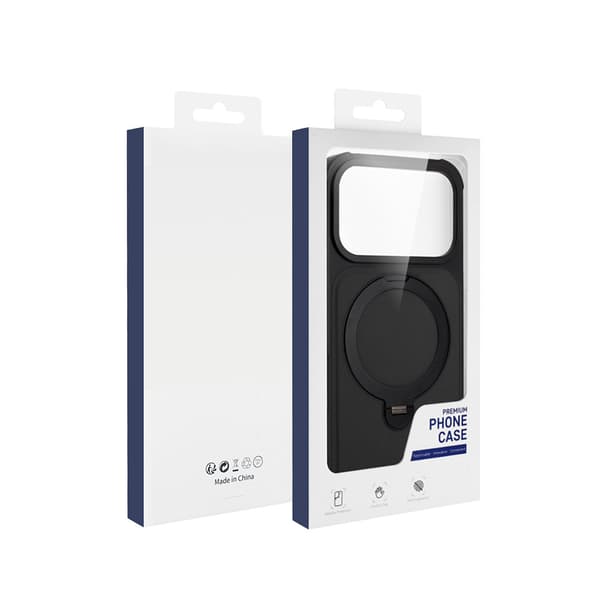 Magnetiskt stativtelefonfodral kompatibelt med iPhone 17 Pro Max, iPhone 17 och iPhone 16 Pro-Dugt Light Blue For iPhone 16 Pro