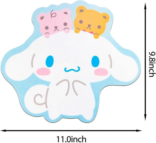 Søt Musematte, Anime Musematte Kawaii Musematte for Kvinner Jenter og Barn Datamaskin Laptop Mus - Matte (C)