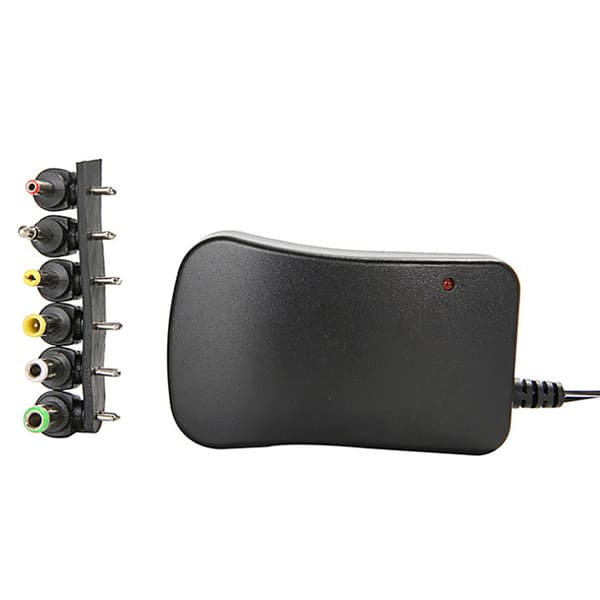 Justerbar strømadapter til router