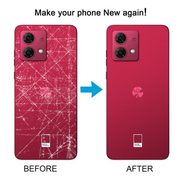 Batteribakstycke för Motorola Moto G84-Dugt Blue