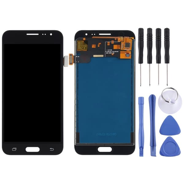 TFT LCD Touch Screen Assembly til Samsung Galaxy J3 2016-Dugt White