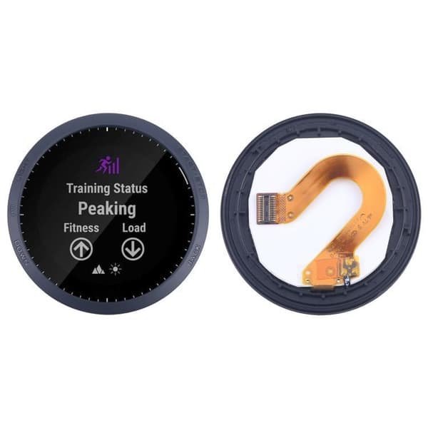 LCD berøringsskjermmontering for Garmin Forerunner 945-Dugt Blue