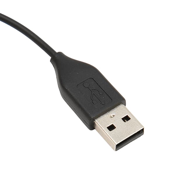 Bluetooth Headset Ladekabel TPE USB Øretelefon Opladerledning til Aeropex AS800 Udskiftning Sort