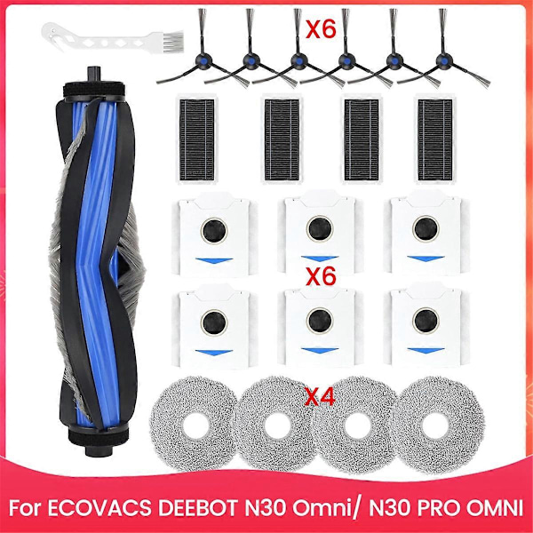 För N30 Omni/ N30 PRO OMNI Robotdammsugare Delar As Shown