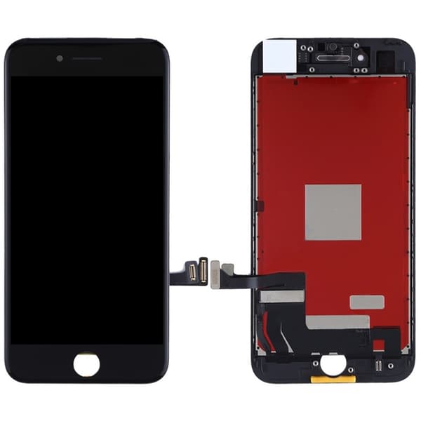 LCD-berøringsskjermenhet kompatibel med iPhone 7-Dugt Black