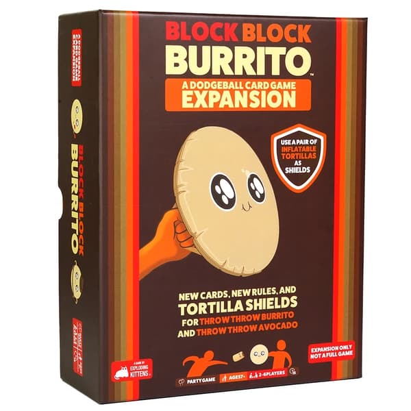 Festspil Exploding Kittens Block Burrito Brætspil Kast Burrito