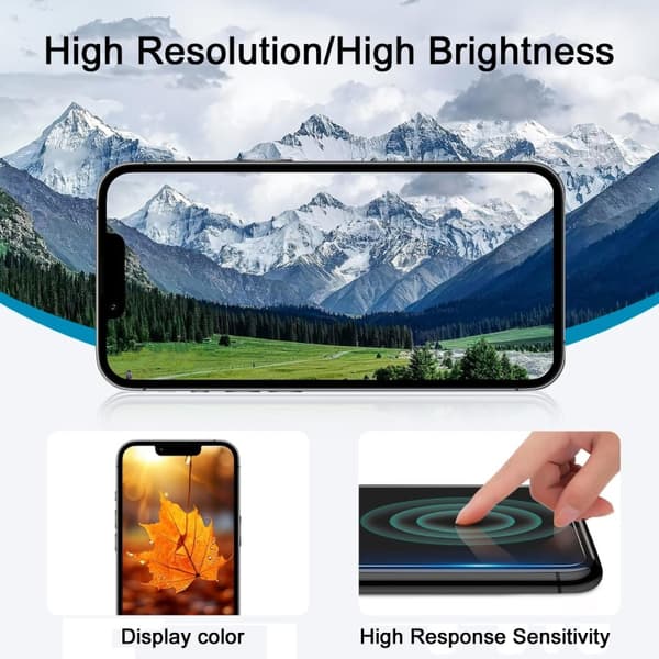 iPhone 15 Pro Max Kompatibel HD Incell LCD Pekskärmsenhet-Dugt