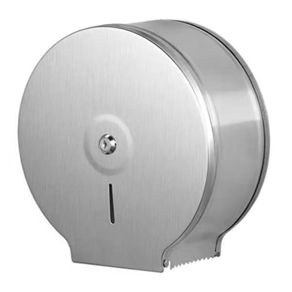 Papirhåndkleholder Rustfritt stål Satengfinish Vanntett Toalettpapirholder Tissue Dispenser