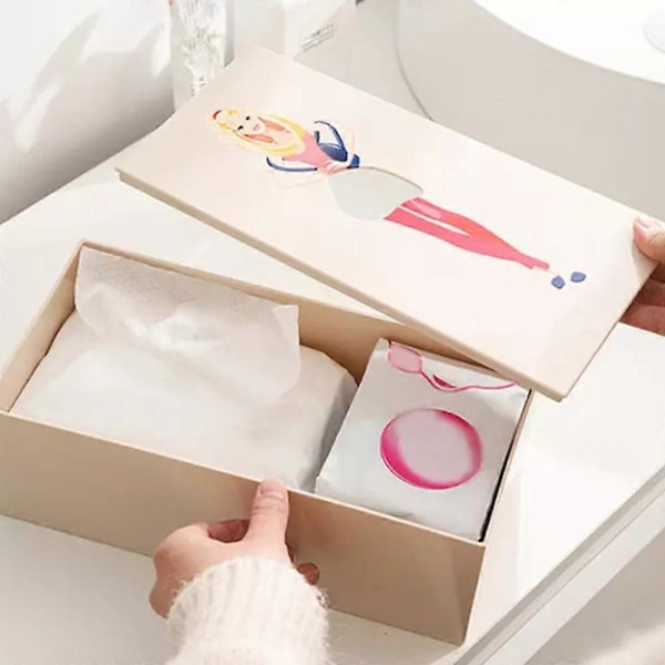 Klänning Pappersbox, Klänning Pappersboxskydd, Flygande Kjolen Pappersbox C