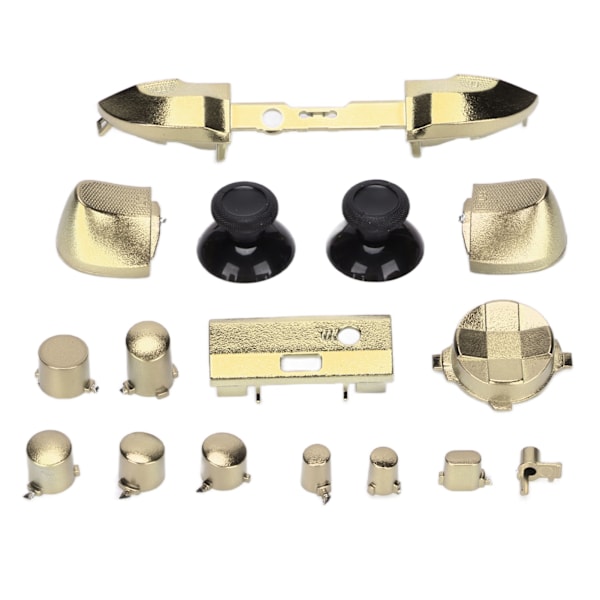 Full Game Controller Button Set Electroplating Replacement Handles Accessories for Xbox Series XGold