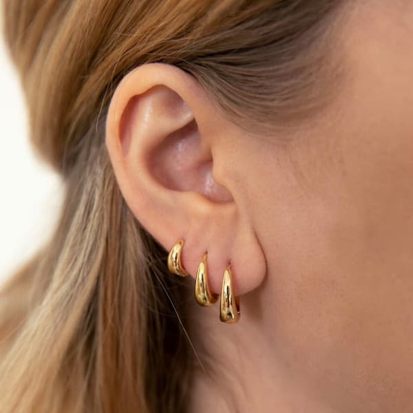 Länsimainen tekohelmiseoskorusetti Copper Ear Clasp 5791701