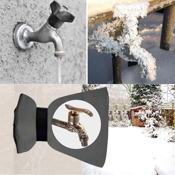 2-pack Kranlock, Kranfrysningsskydd för Utomhuskranar, Kranstrumpor