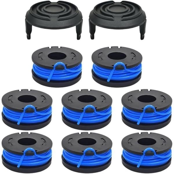 3 m / 10 fot 0,65 mm nylon erstatningstrimmerspole for Harbor Bauer 19115C-B 20 V batteridrevne trimmere
