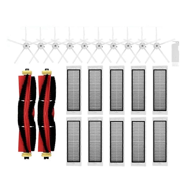 Til 1. Gen / 2 / 1S / SDJQR01RR / SDJQR02RR / S5 Max / S6 MaxV / E4 Hoved Sidebørste Filter Dele As Shown
