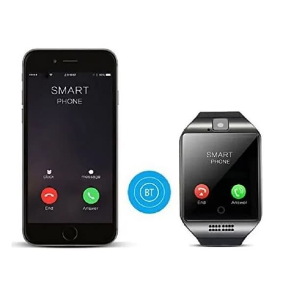 Smartwatch med SIM-kort, 1,54\" HD IPS pekskärm, Bluetooth 3.0, stegräknare, sömnspårning