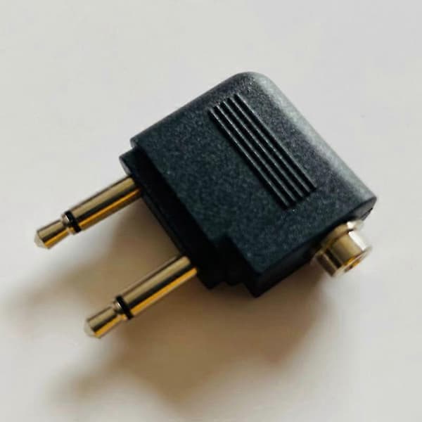 Flyadaptere for hodetelefoner flysete