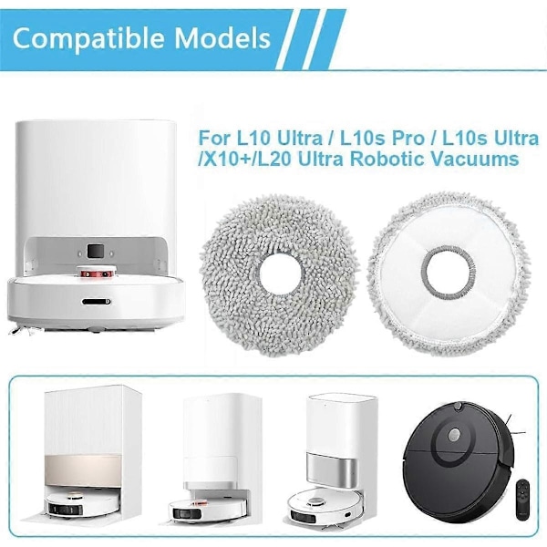 Moppiliinat L10 Ultra / L10s Pro / L10s Ultra / L10 Prime / L20 Ultra/X10 -imurin varaosiin As Shown