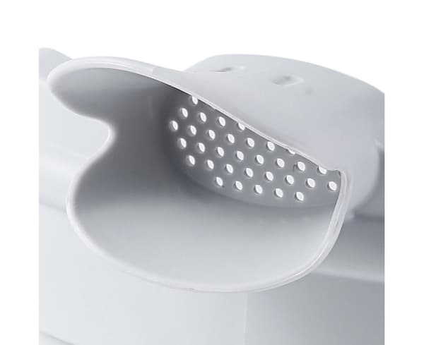 Stor vätskedispenser Plast Manövrerad med en hand - Grå
