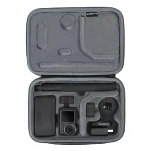 Sunnylife-etui for DJI Osmo Action 5 Pro/4/3, Adventure Combo, hardt skall, grå