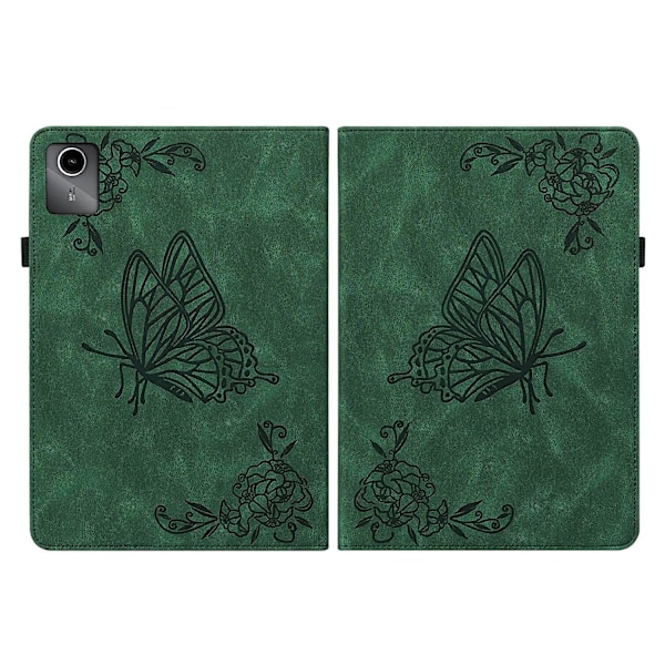 Läderfodral för Lenovo Tab M11/Xiaoxin Pad 11 2024 Green