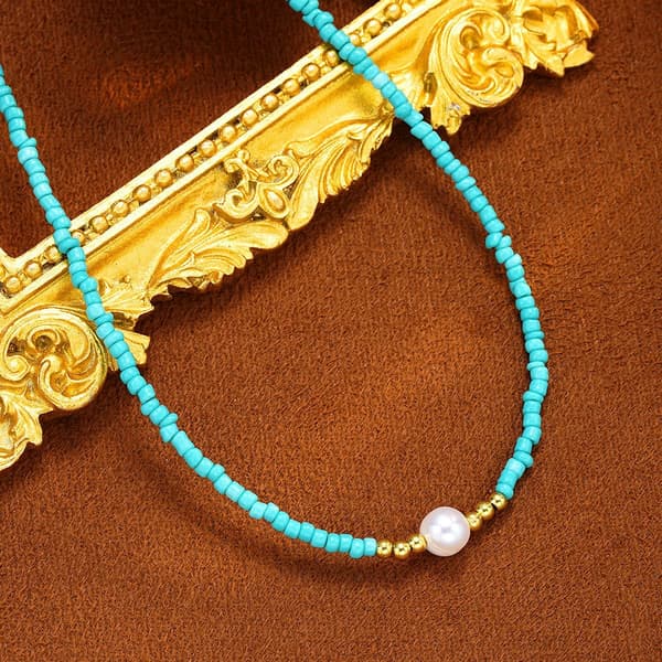 Western Style Statement Bold Chain Bead Chunky 5 Piece Bracelet Set 6261301HB