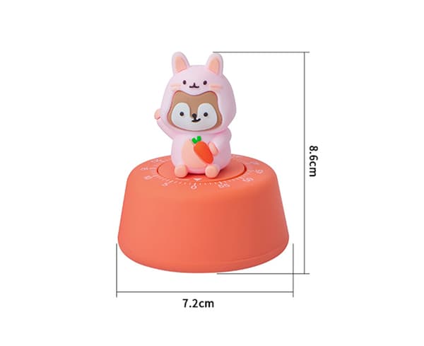 Cute Cooking Alarm Lättvikts Precise Reminder Cooking - Rosa