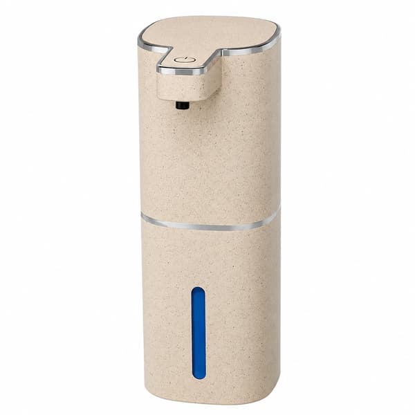 M19Pro Digital Display Automatisk Skumtvåldispenser, 500ml, Väggmonterad Wheat straw (foam version)