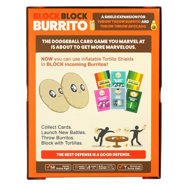 Festspil Exploding Kittens Block Burrito Brætspil Kast Burrito