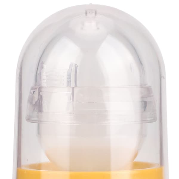 Manuell eggerøre-shaker, gul, eggeplomme- og eggehviteblander, gyllen eggmaker