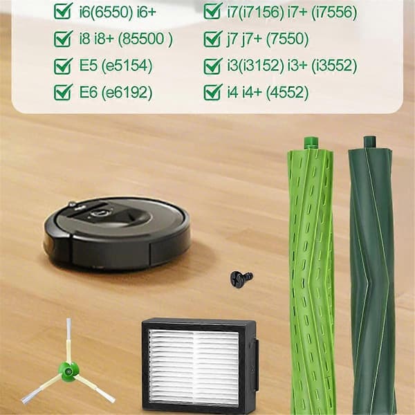 Kompatible Dele til E/I/J Serien, I7 I7+ I3 I3+ I4 I4+ J7 J7+ E5 E6 Støvsuger, Børste Tilbehør as shown