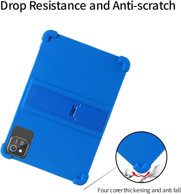 Kompatibel med aiprotablet C20e 10-tums surfplattefodral, silikonstativ stötsäkert för barn