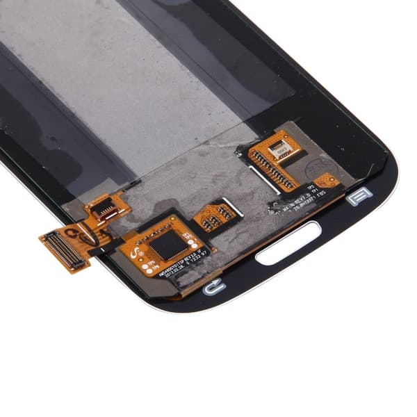 LCD Touch Screen Assembly kompatibel med Samsung i9300-Dugt White