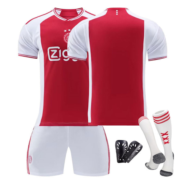 23-24 Ajax hjemmedrakt nr. 10 Tadic fotballuniform - sett - nr. 4 + sokker 26(140-150cm)