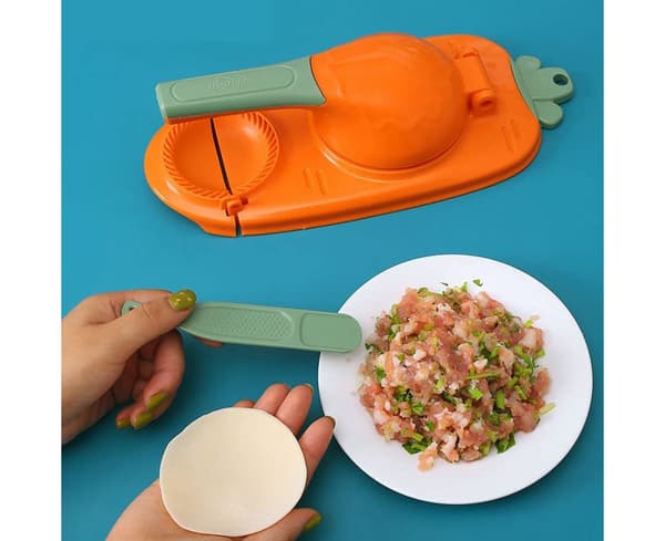 2 stk. 2-i-1 Dumpling Maker Kjøkken Dumpling Bakeverktøy for bakverk